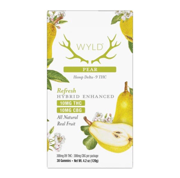 Wyld - Pear 1:1 THC:CBG | Refresh - 30 Count - Image 2