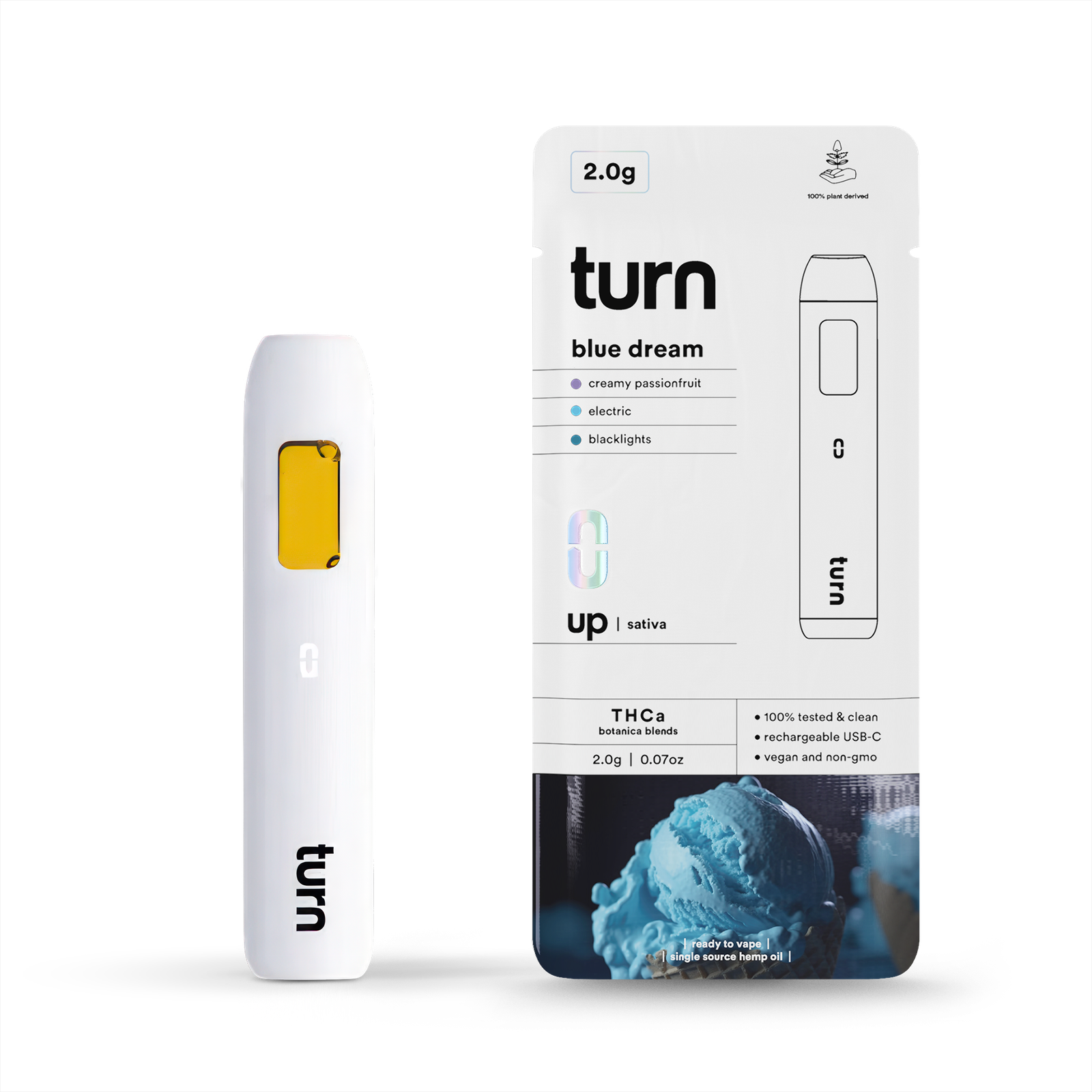 Turn - 2G THCa Blue Dream (Sativa)